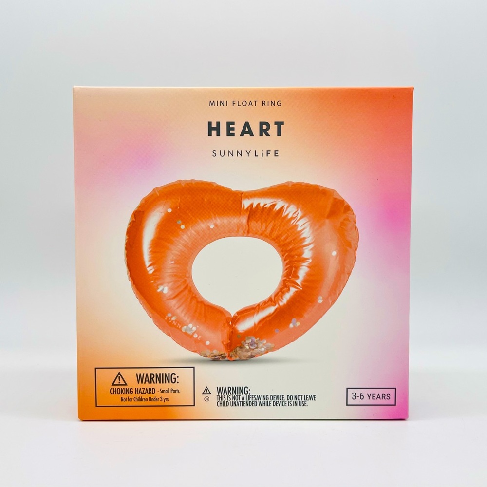 Sunny Life Heart Mini Float Ring